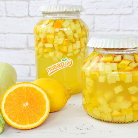 Рецепт Компота из кабачков