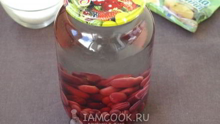 Рецепт компота из кизила на зиму