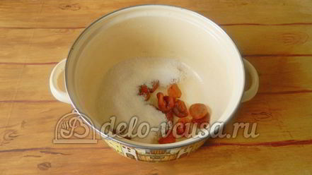 Рецепт компота из кураги