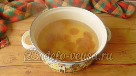 Рецепт компота из кураги