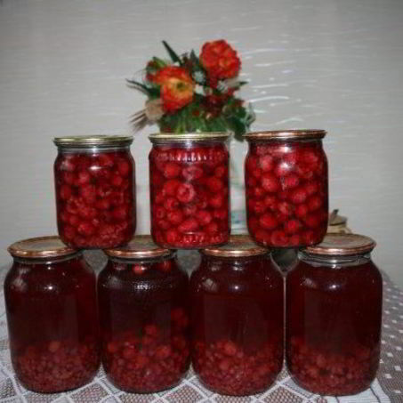 Рецепт Компота из малины