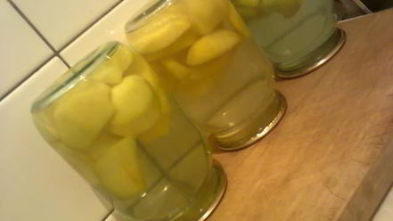 Рецепт компота из персиков