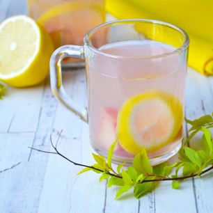 Рецепт Компота из ревеня с имбирем и лимоном