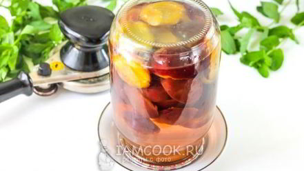 Рецепт компота из сливы на зиму без стерилизации