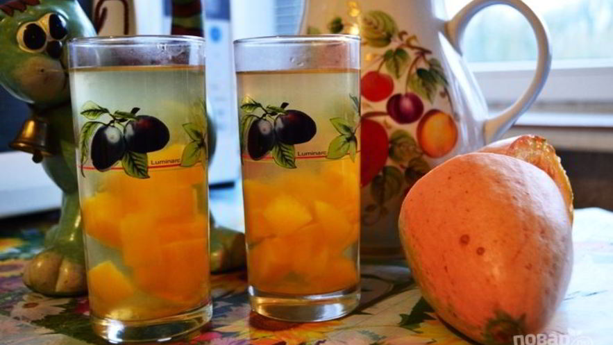 Рецепт компота из тыквы в мультиварке