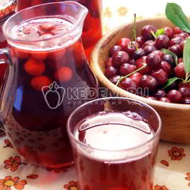 Рецепт Компота из вишни