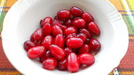 Рецепт компота из яблок и кизила с мятой