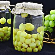 Рецепт Компота из зеленого винограда