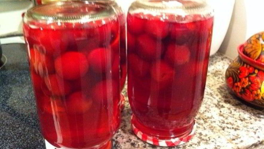 Рецепт компота на зиму