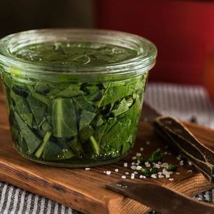 Рецепт Консервированного щавеля на зиму