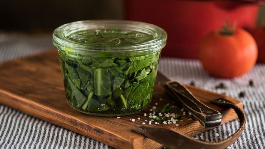 Рецепт консервированного щавеля на зиму