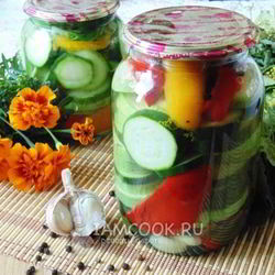 Рецепт Консервированных кабачков на зиму