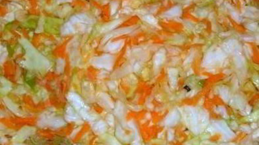Рецепт квашеной капусты классической