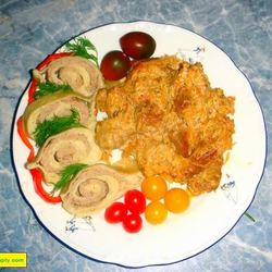 Рецепт Квашеной капусты со свининой