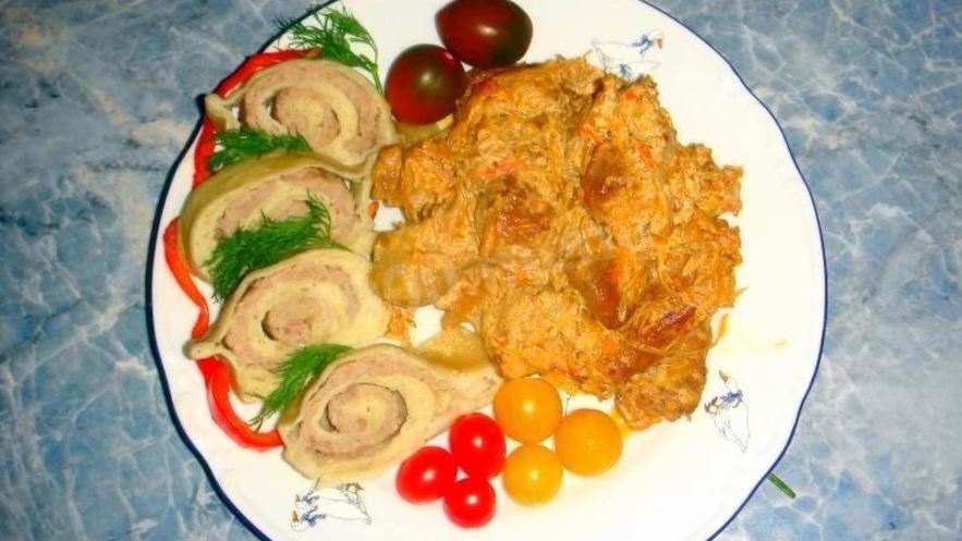 Рецепт квашеной капусты со свининой