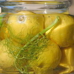 Рецепт Квашеных лимонов с чесноком