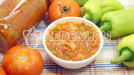 Рецепт домашнего кетчупа лечо