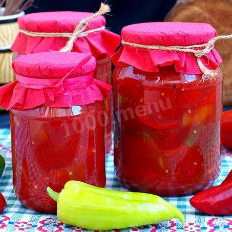 Рецепт Лечо ассорти с таркинским перцем