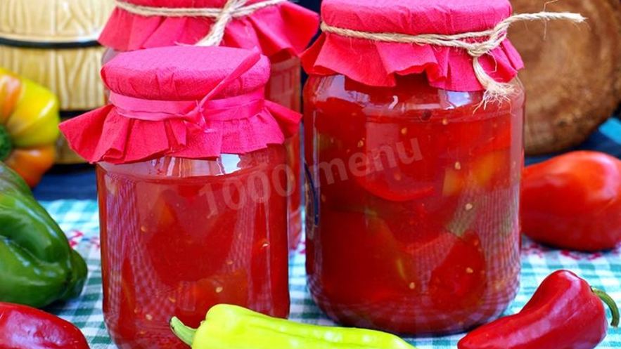 Рецепт лечо ассорти с таркинским перцем