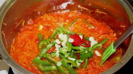 Рецепт лечо фасолинка