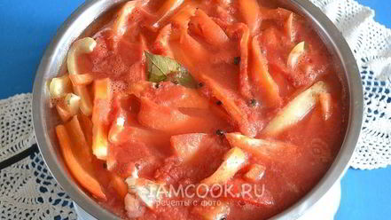 Рецепт лечо из болгарского перца с томатной пастой