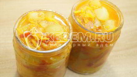 Рецепт лечо из кабачков на зиму