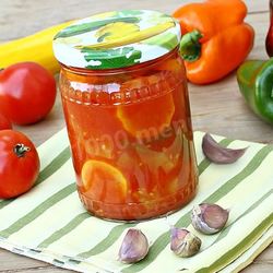 Рецепт Лечо из кабачков пальчики оближешь на зиму