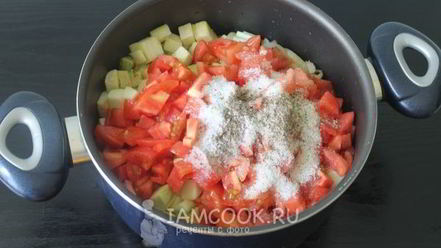 Рецепт лечо из кабачков с помидорами на зиму