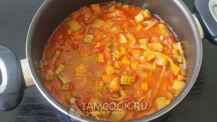 Рецепт лечо из кабачков с помидорами на зиму