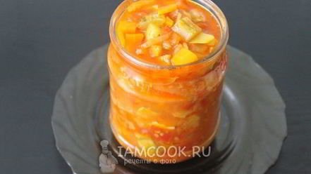 Рецепт лечо из кабачков с помидорами на зиму
