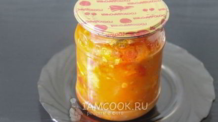 Рецепт лечо из кабачков с помидорами на зиму