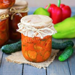 Рецепт Лечо из огурцов на зиму пальчики оближешь с томатной пастой