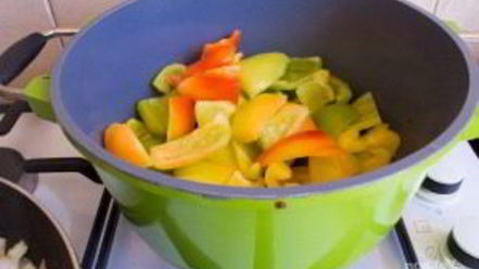 Рецепт лечо из перца и помидоров