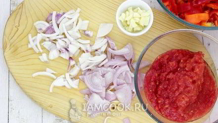 Рецепт лечо из перца, помидоров и лука