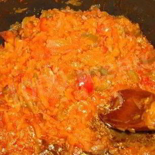 Рецепт Лечо из помидор с чесноком и перцем