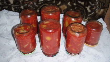 Рецепт Лечо из помидоров и перца