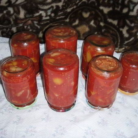 Рецепт Лечо из помидоров и перца