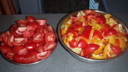 Рецепт лечо из помидоров и перца