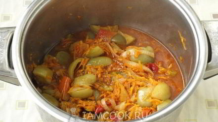 Рецепт лечо из зеленых помидоров