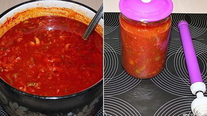 Рецепт Лечо на зиму из перца