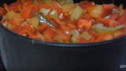 Рецепт лечо на зиму с томатной пастой