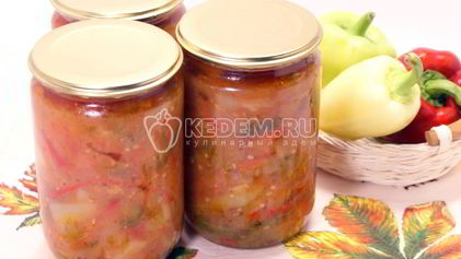 Рецепт Лечо по-домашнему