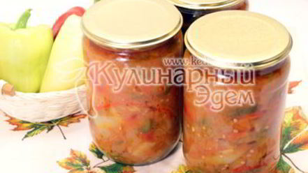 Рецепт лечо по-домашнему