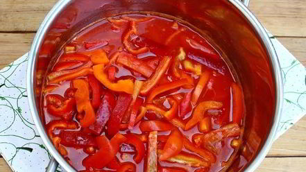 Рецепт лечо с фасолью на зиму