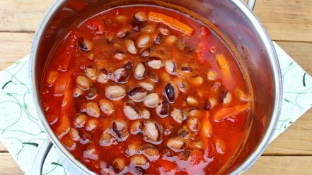 Рецепт лечо с фасолью на зиму