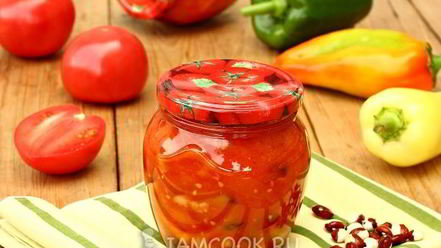 Рецепт лечо с фасолью на зиму