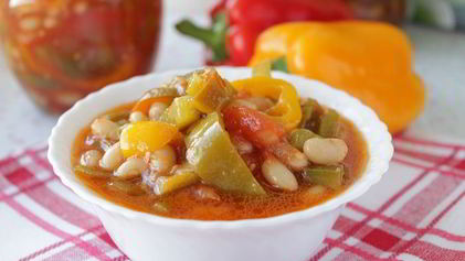 Рецепт Лечо с фасолью