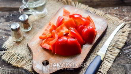 Рецепт лечо с луком, морковью и помидорами