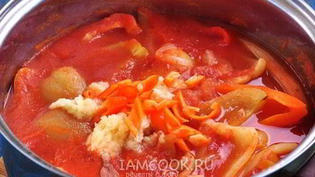 Рецепт лечо с луком на зиму