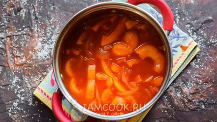 Рецепт лечо с морковью и томатной пастой